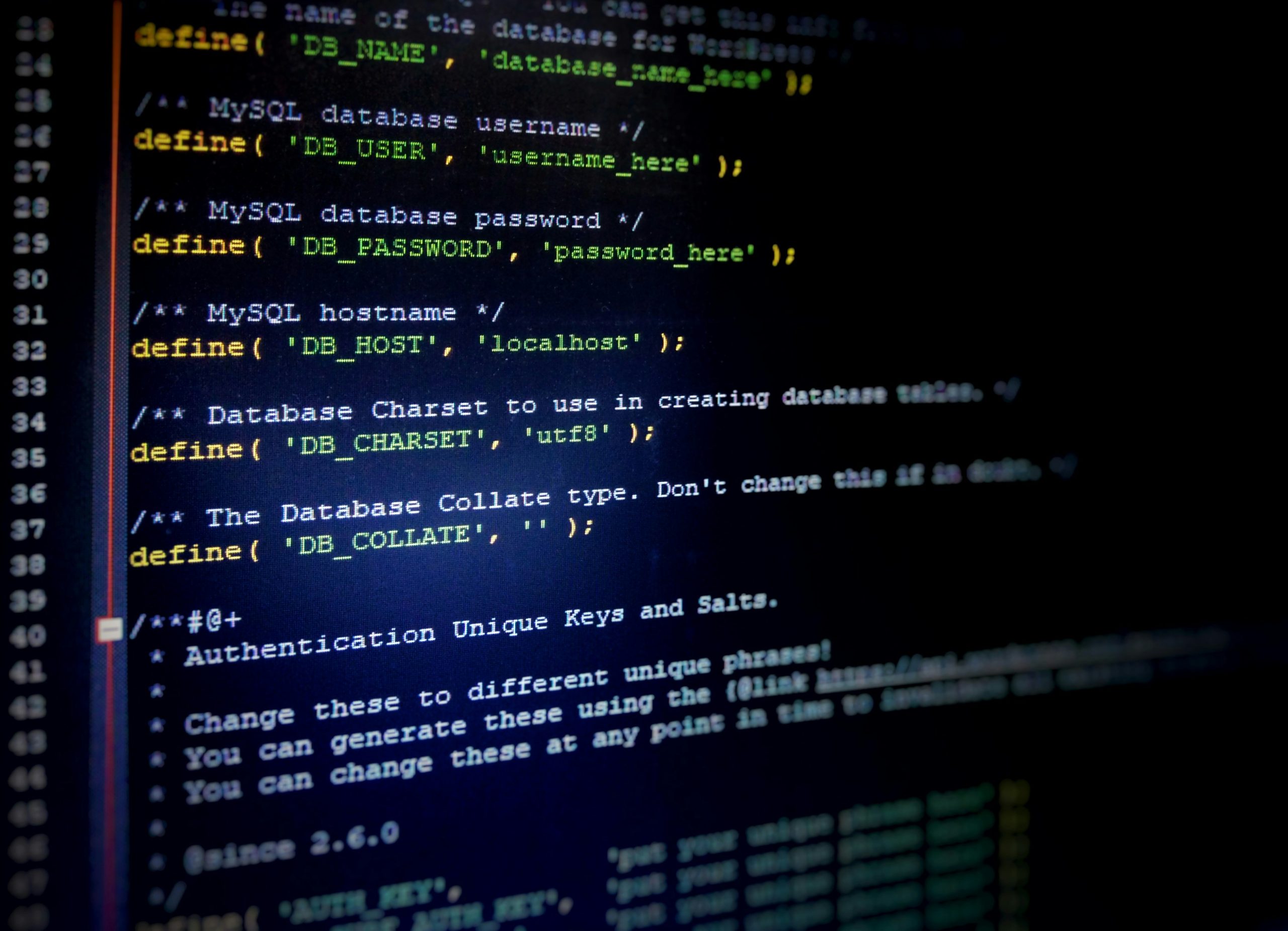 Database Administrator course learner configuring a database server at Wheelset Academy