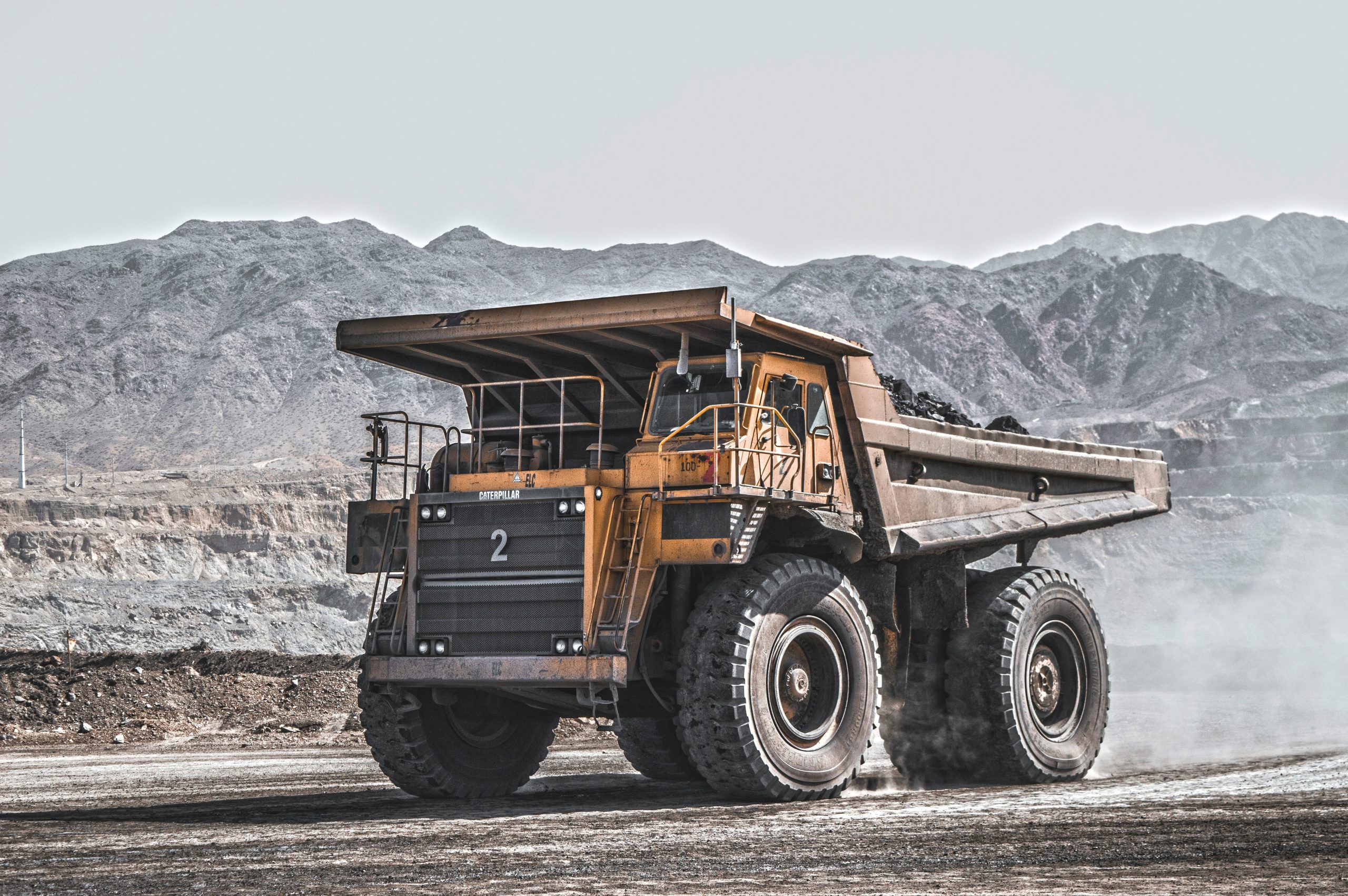 ADT Dump Truck Training course learner operating an articulated dump truck at Wheelset Academy