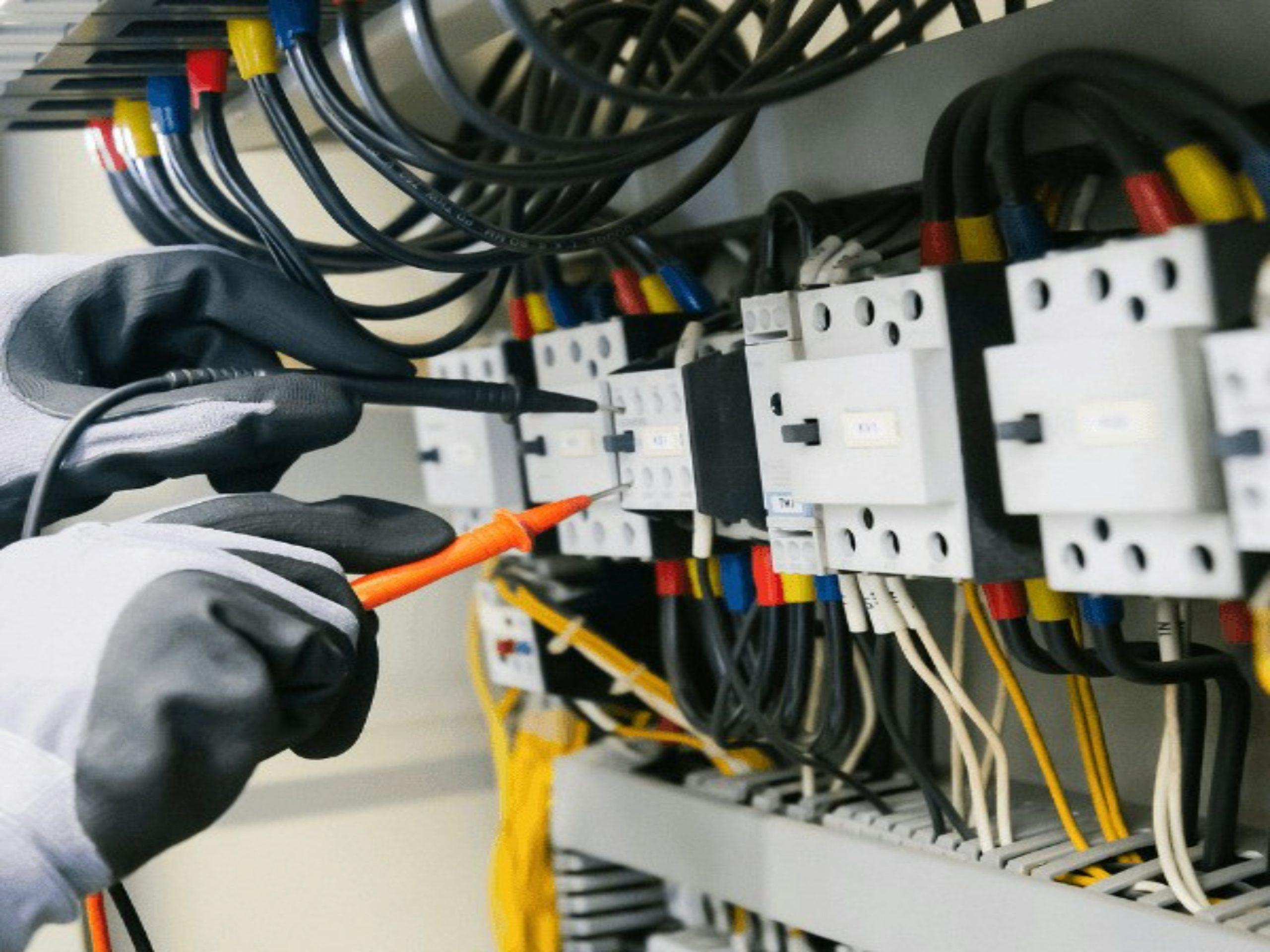 Electrician Short Course learner practising basic wiring at Wheelset Academy