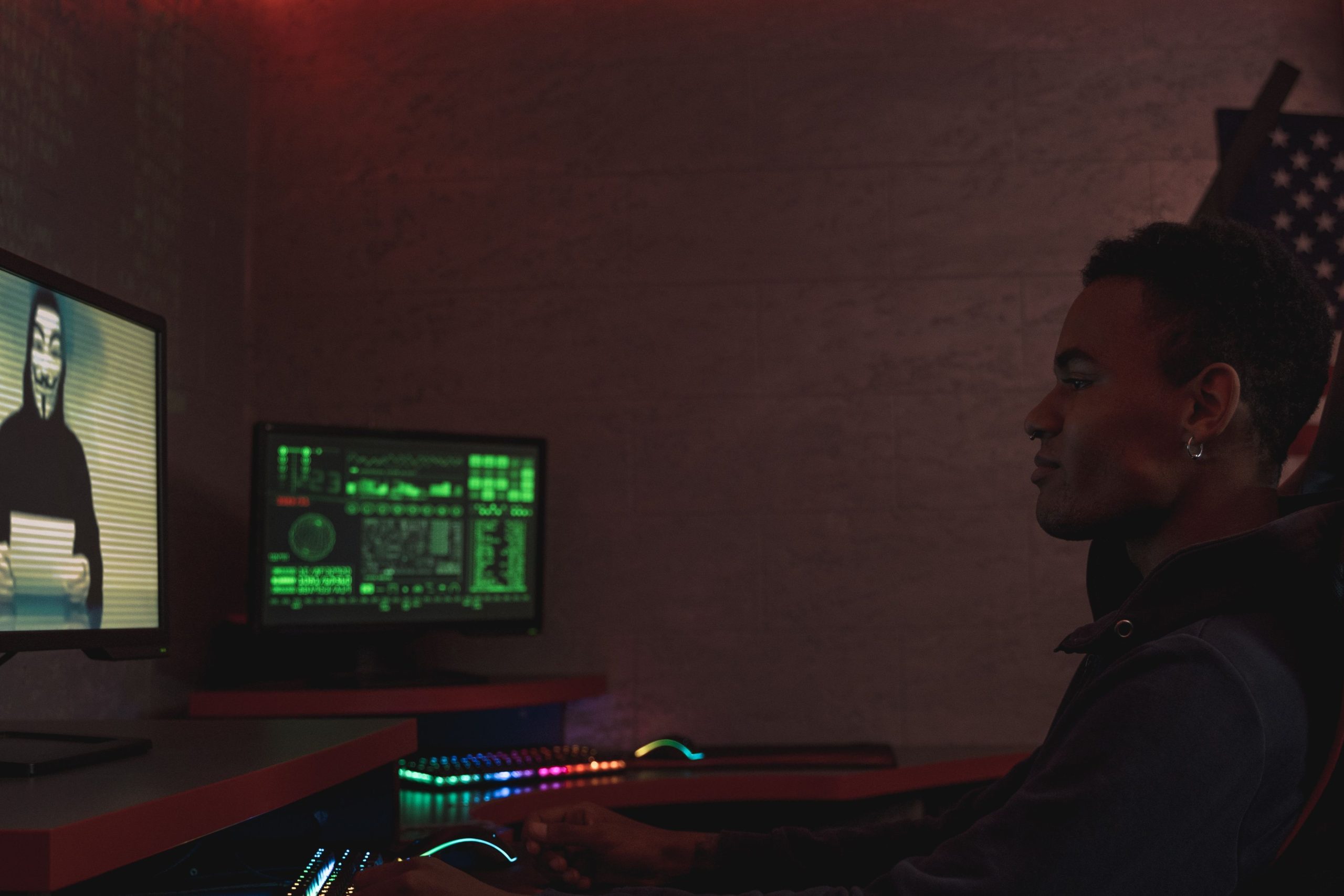 Cybersecurity Practitioner learner conducting threat analysis during practical training