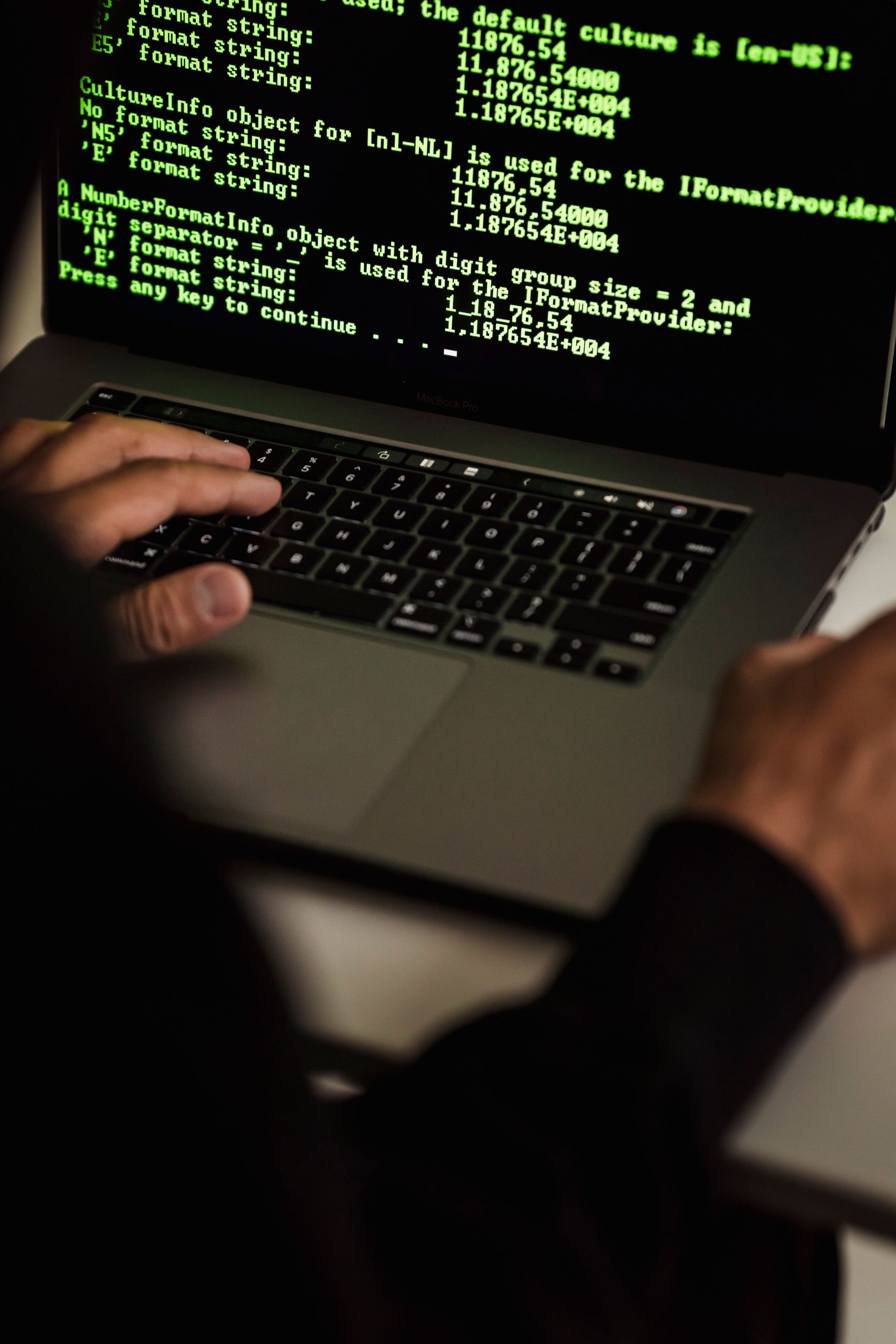 Cybersecurity Analyst course learner monitoring security threats at Wheelset Academy