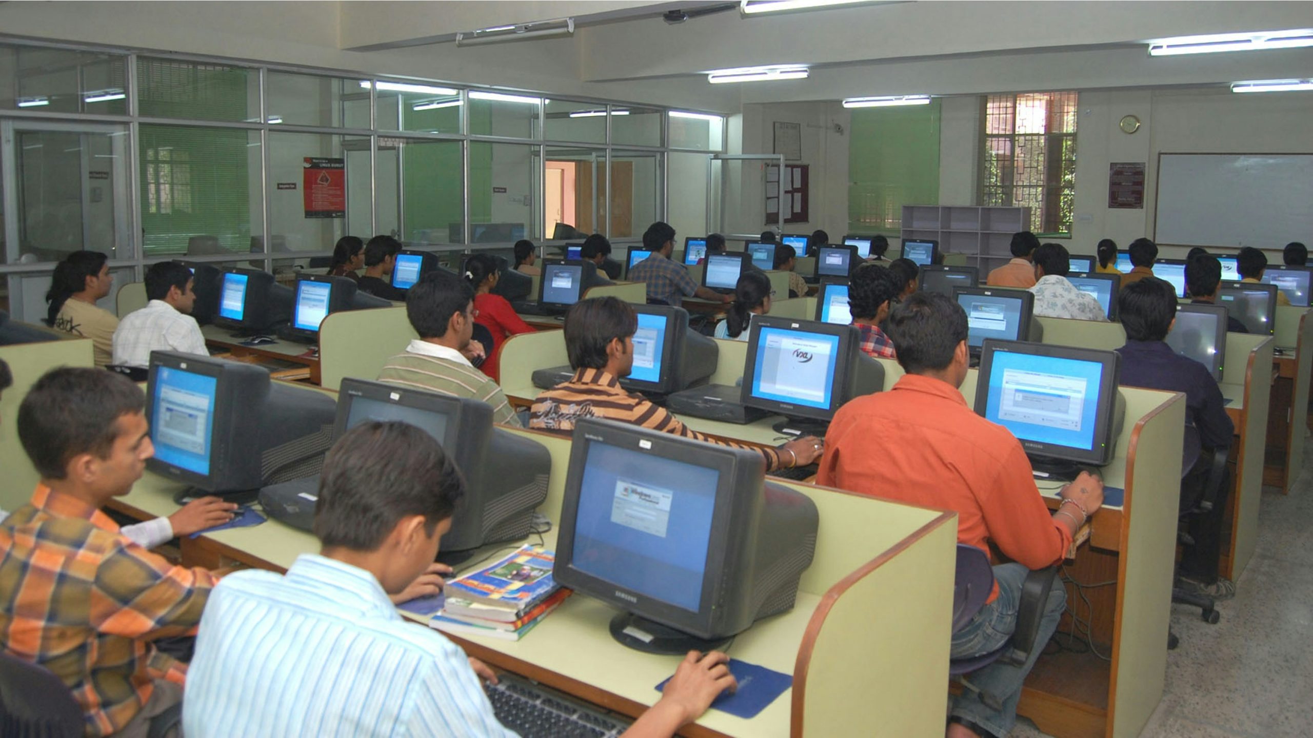 Basic End User Computing course learner practising Microsoft Word and Excel at Wheelset Academy